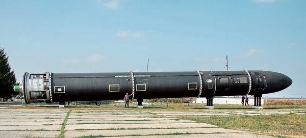 RS-28 Sarmat Russian Intercontinental-Range Ballistic Missile (C)